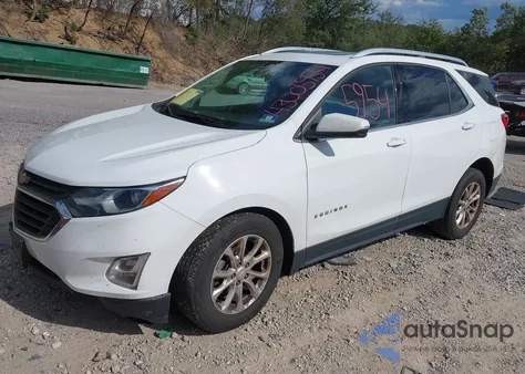 2019 Chevrolet Equinox Lt из США, поврежденный, VIN 2GNAXUEVXK6172677
